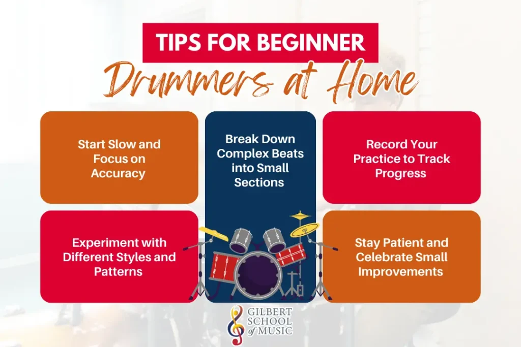 Tips for Beginner Drummers at Home